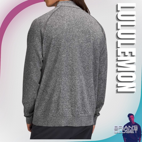 LULULEMON Men's Engineered Warmth Jacket in Vapor/Gull Grey/Black - XL - Picture 8 of 16